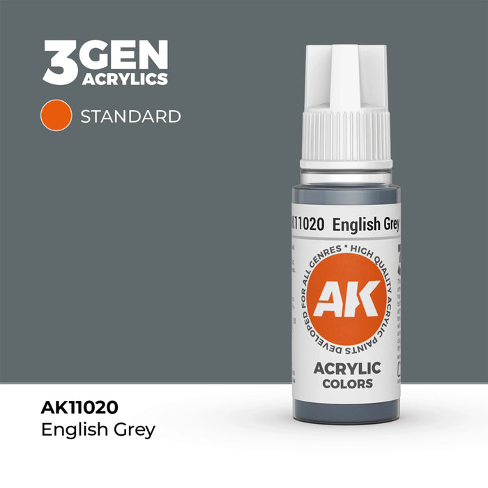 AK Interactive Standard Colors - English Grey (17ml)