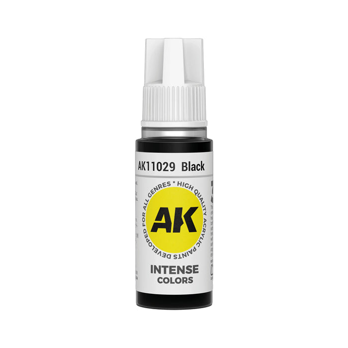 AK Interactive Intense Colors - Black (17ml)