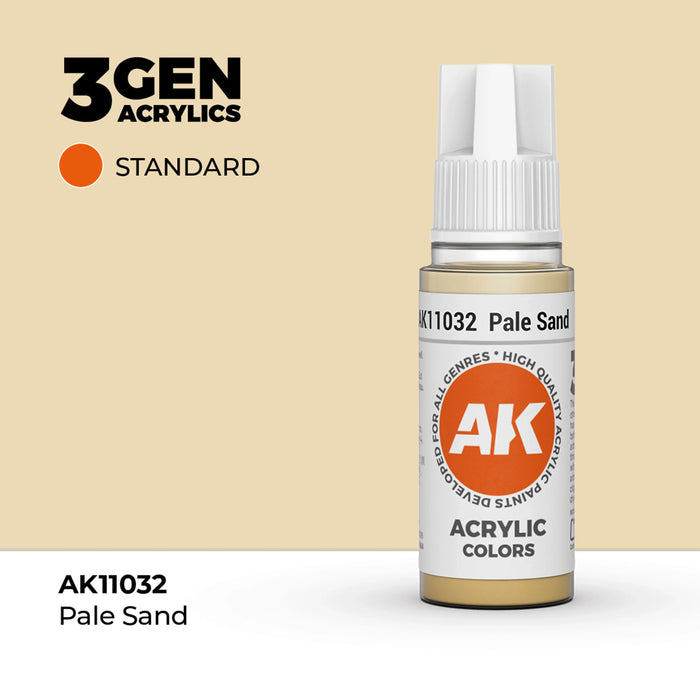 AK Interactive Standard Colors - Pale Sand (17ml)