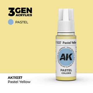 AK Interactive Pastel Colors - Pastel Yellow (17ml)