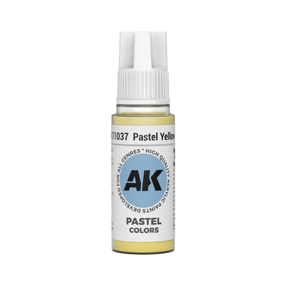 AK Interactive Pastel Colors - Pastel Yellow (17ml)