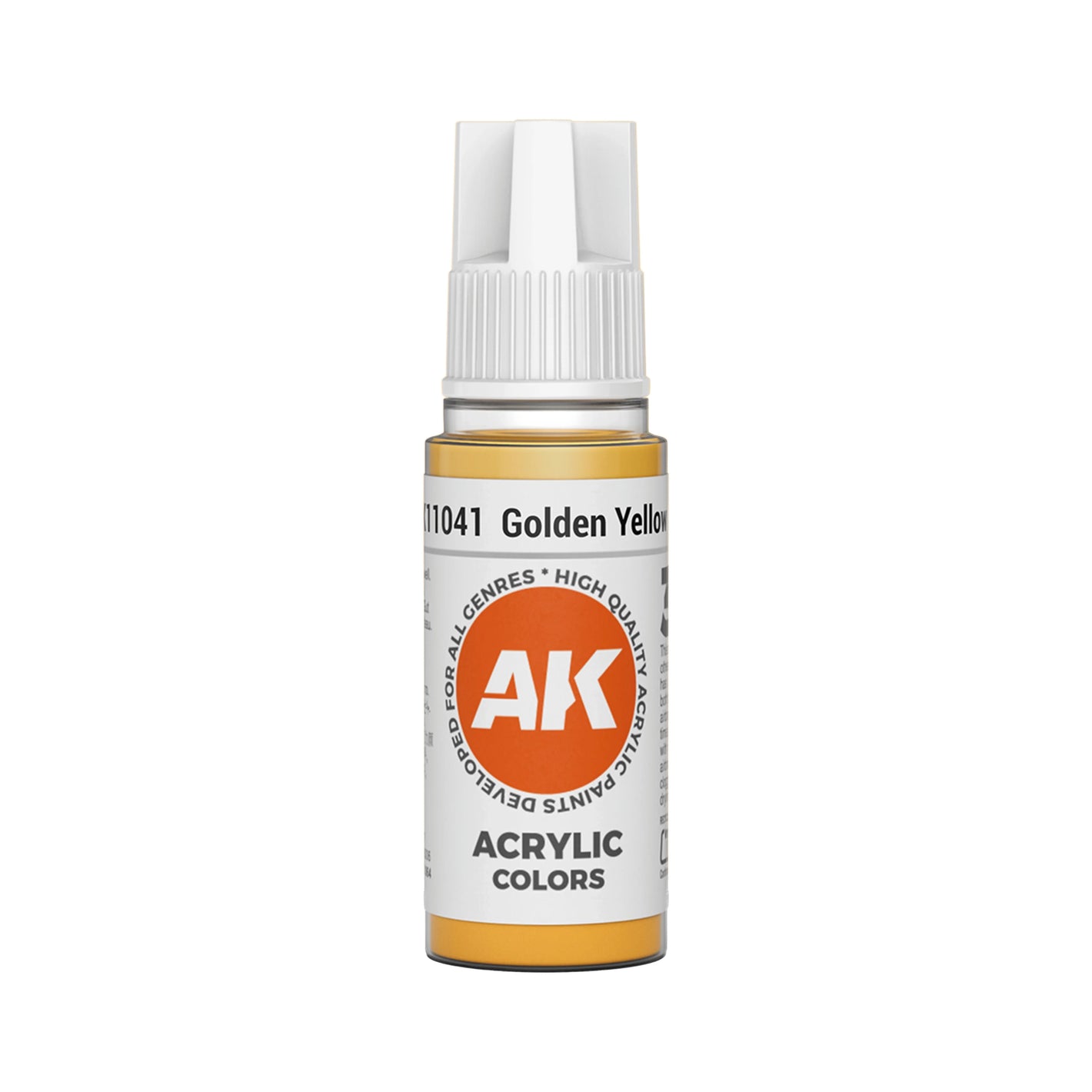 AK Interactive Standard Colors - Golden Yellow (17ml)