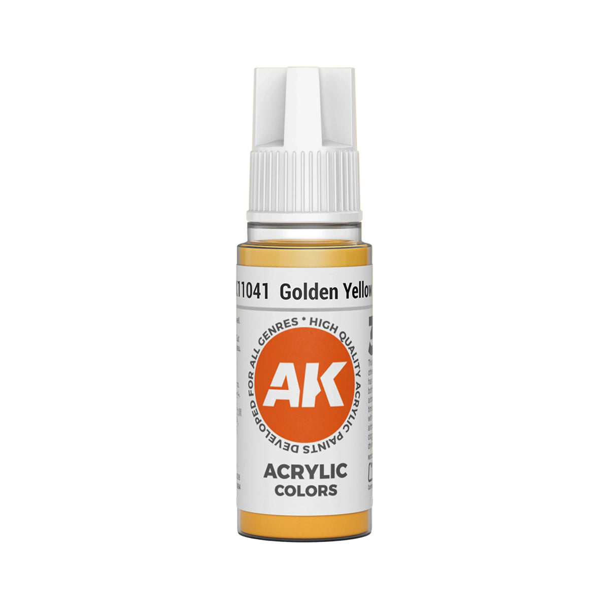 AK Interactive Standard Colors - Golden Yellow (17ml)