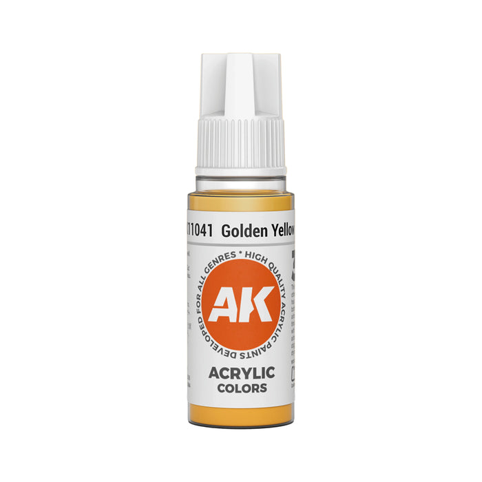 AK Interactive Standard Colors - Golden Yellow (17ml)