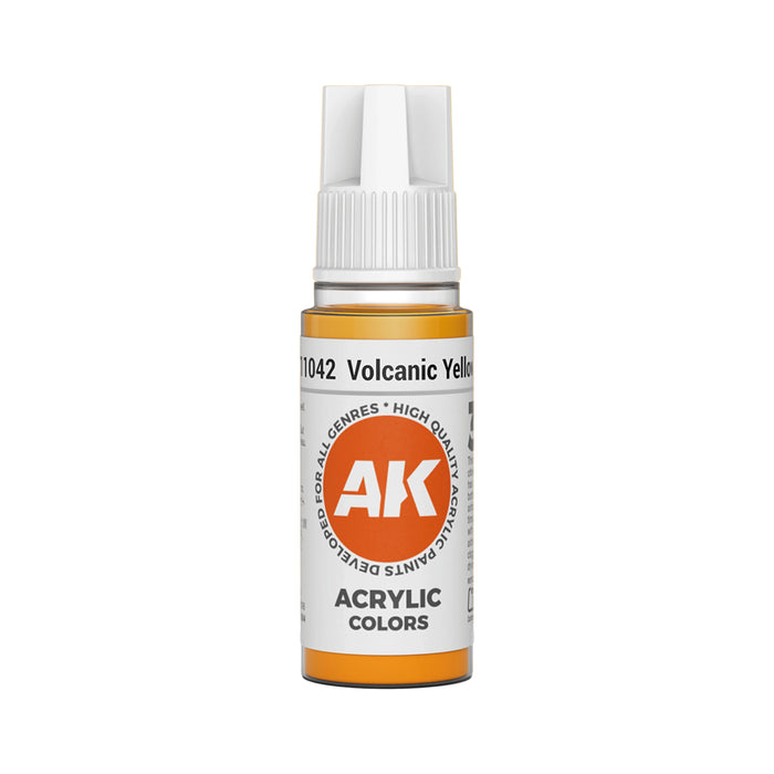 AK Interactive Standard Colors - Volcanic Yellow (17ml)