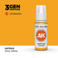 AK Interactive Standard Colors - Dirty Yellow (17ml)
