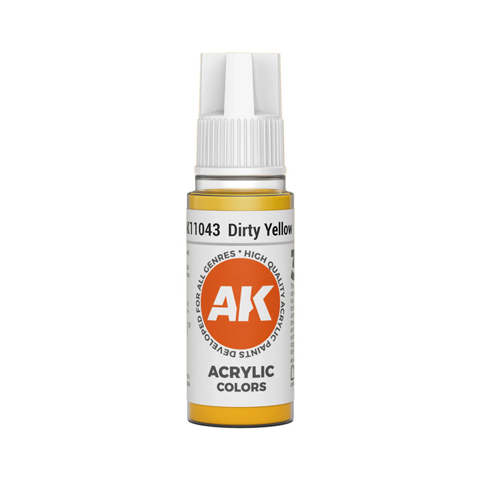AK Interactive Standard Colors - Dirty Yellow (17ml)
