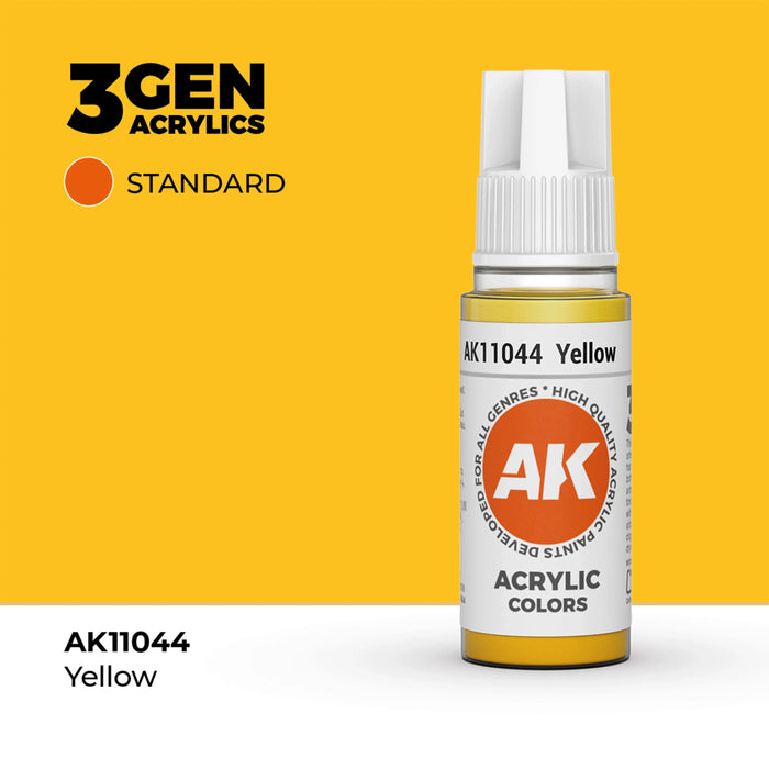 AK Interactive Standard Colors - Yellow (17ml)