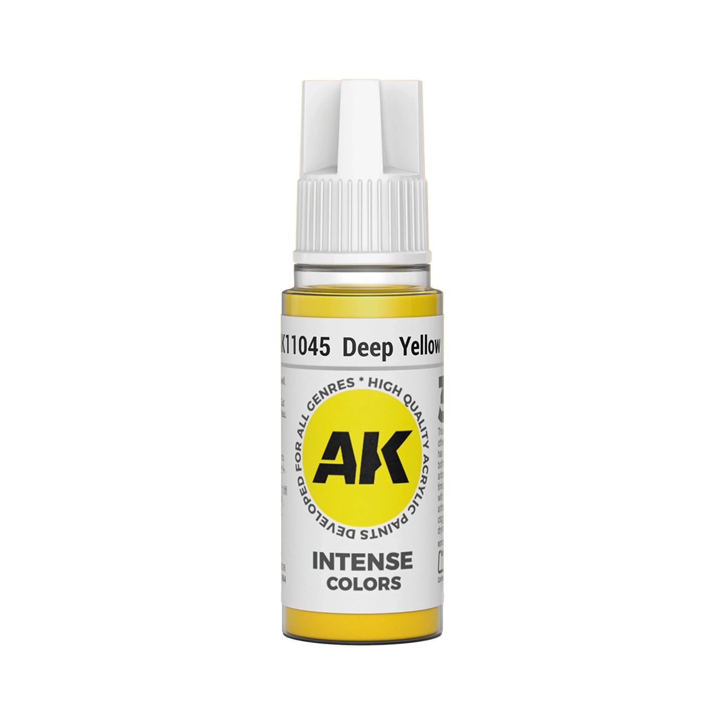 AK Interactive Intense Colors - Deep Yellow (17ml)