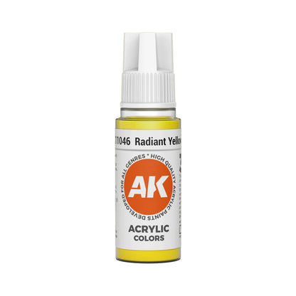 AK Interactive Standard Colors - Radiant Yellow (17ml)