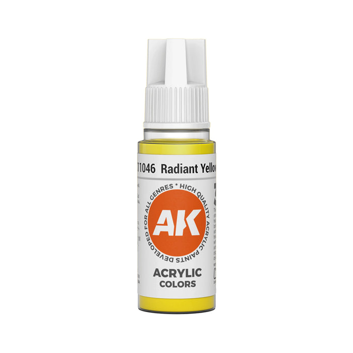 AK Interactive Standard Colors - Radiant Yellow (17ml)