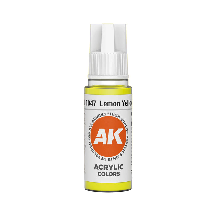 AK Interactive Standard Colors - Lemon Yellow (17ml)