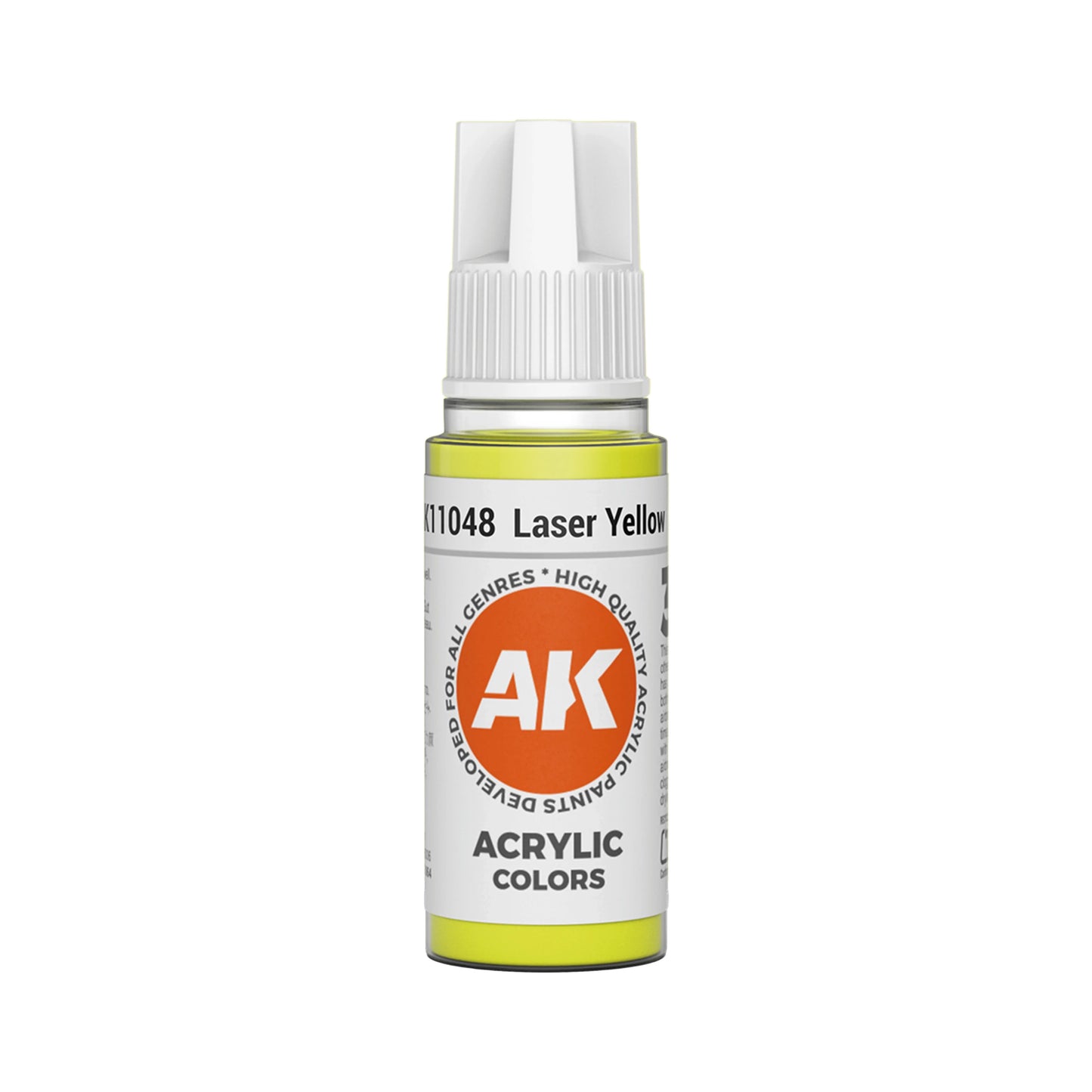AK Interactive Standard Colors - Laser Yellow (17ml)