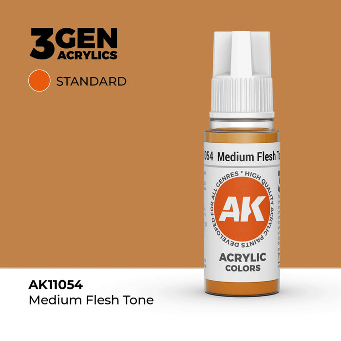 AK Interactive Standard Colors - Medium Flesh Tone (17ml)