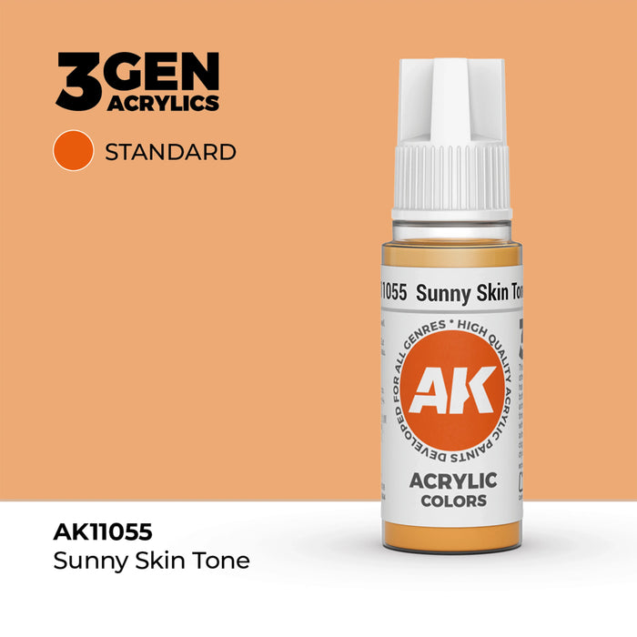 AK Interactive Standard Colors - Sunny Skin Tone (17ml)