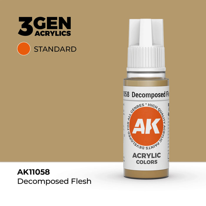 AK Interactive Standard Colors - Decomposed Flesh (17ml)