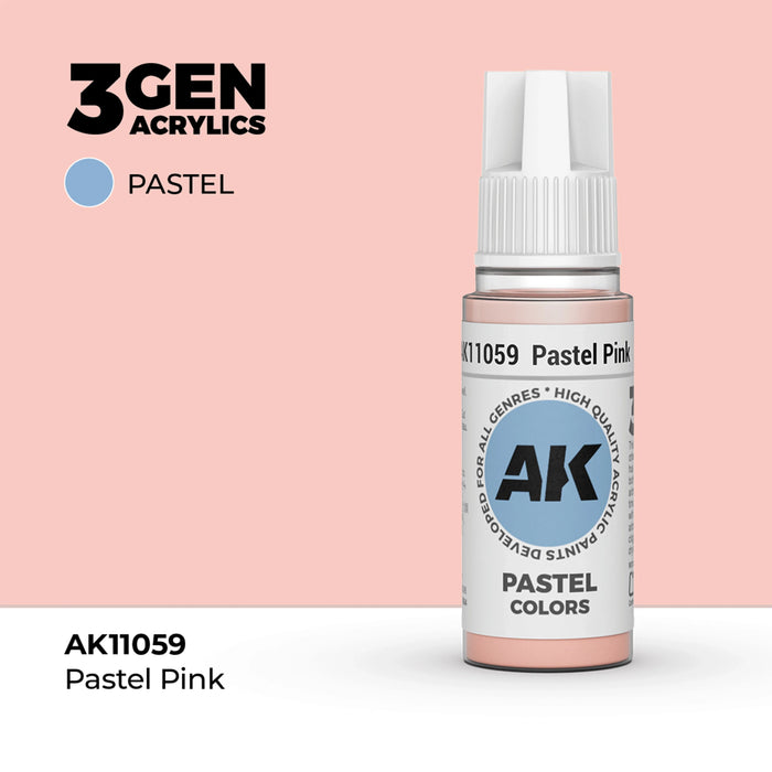 AK Interactive Pastel Colors - Pastel Pink (17ml)