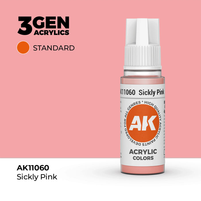 AK Interactive Standard Colors - Sickly Pink (17ml)