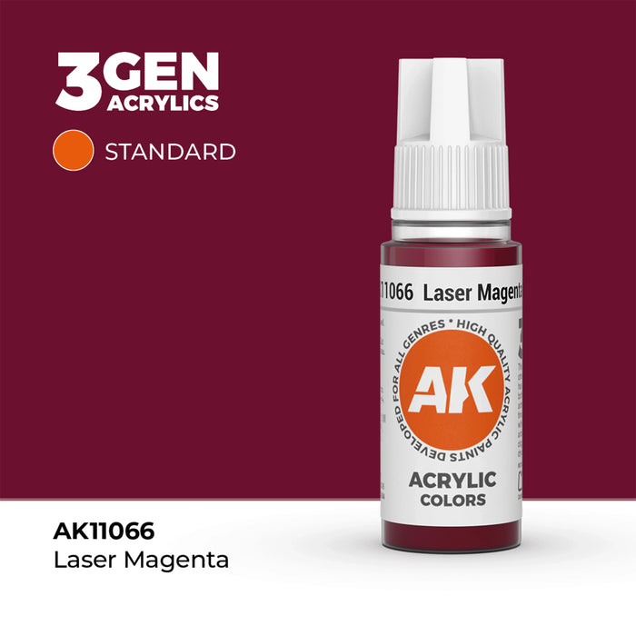 AK Interactive Standard Colors - Laser Magenta (17ml)