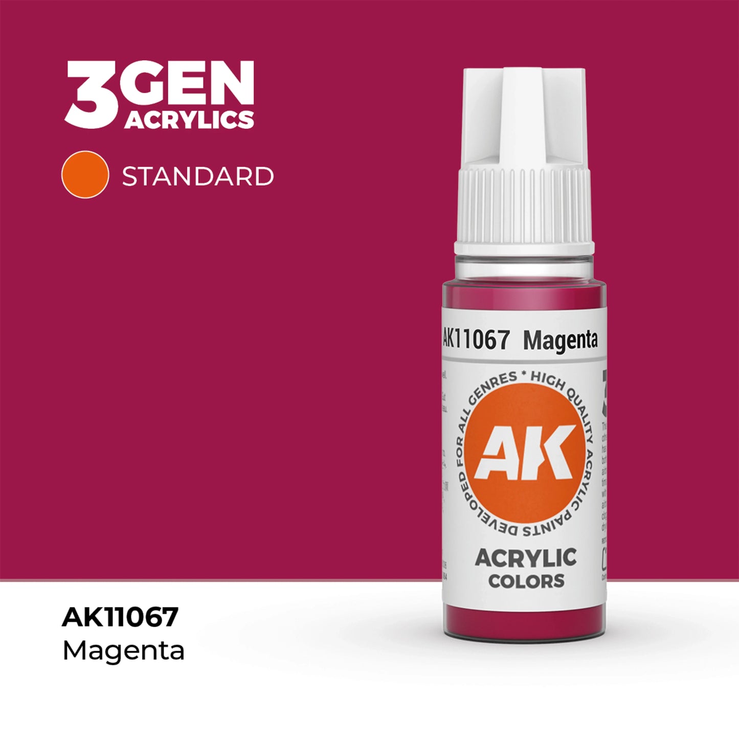 AK Interactive Standard Colors - Magenta (17ml)