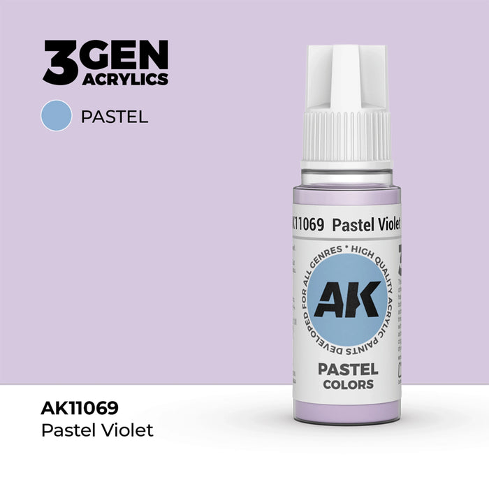 AK Interactive Pastel Colors - Pastel Violet (17ml)