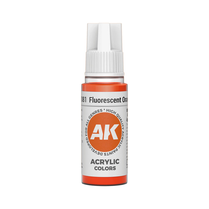 AK Interactive Standard Colors - Fluorescent Orange (17ml)