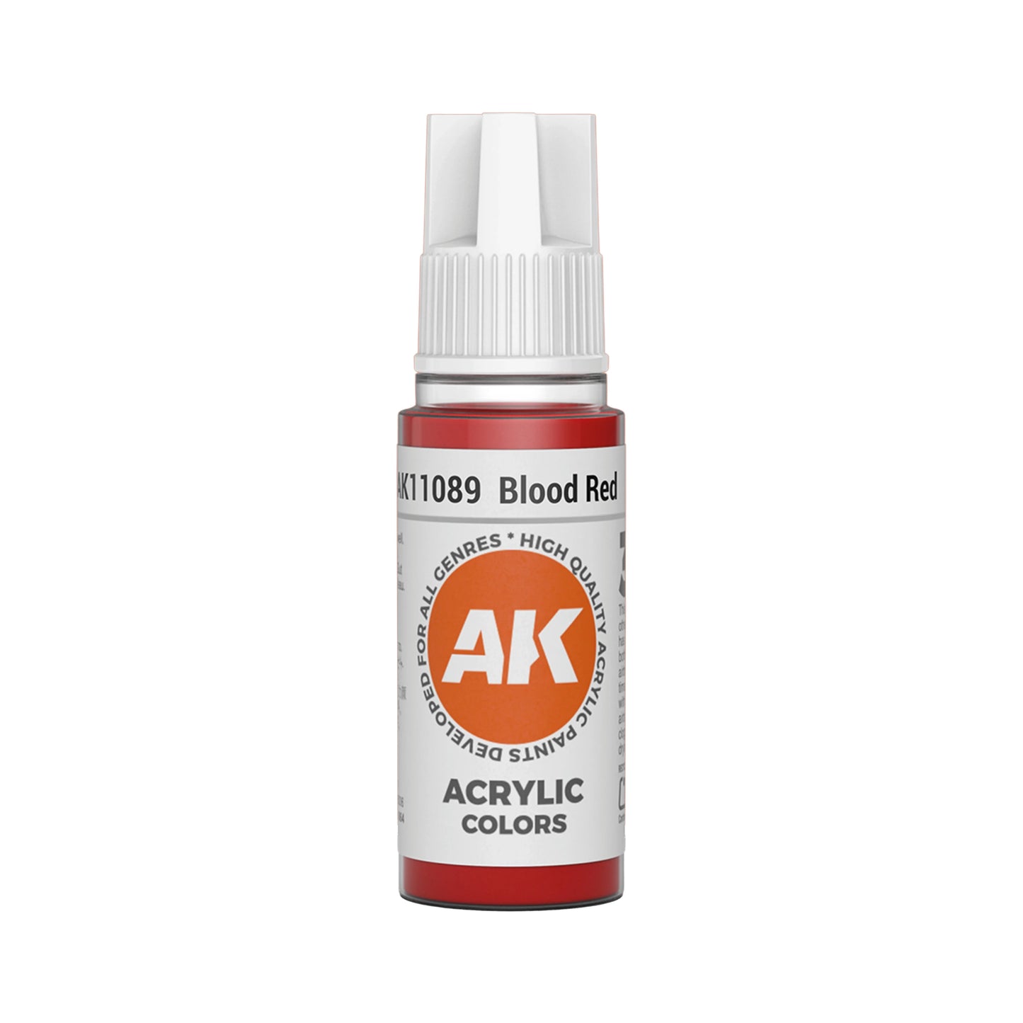 AK Interactive Standard Colors - Blood Red (17ml)