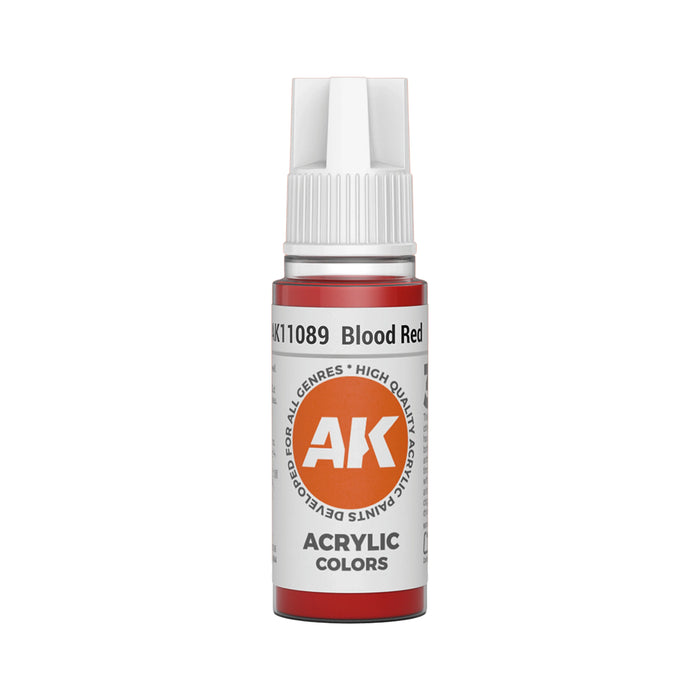 AK Interactive Standard Colors - Blood Red (17ml)