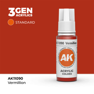 AK Interactive Standard Colors - Vermillion (17ml)