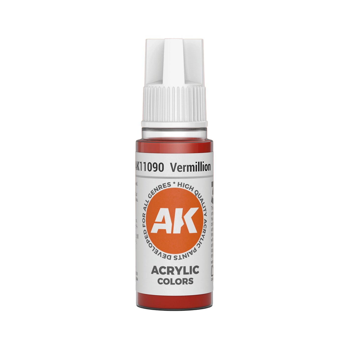 AK Interactive Standard Colors - Vermillion (17ml)