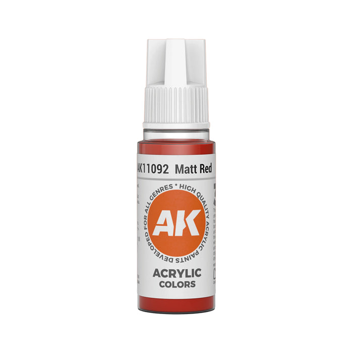 AK Interactive Standard Colors - Matt Red (17ml)