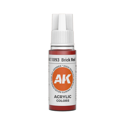 AK Interactive Standard Colors - Brick Red (17ml)