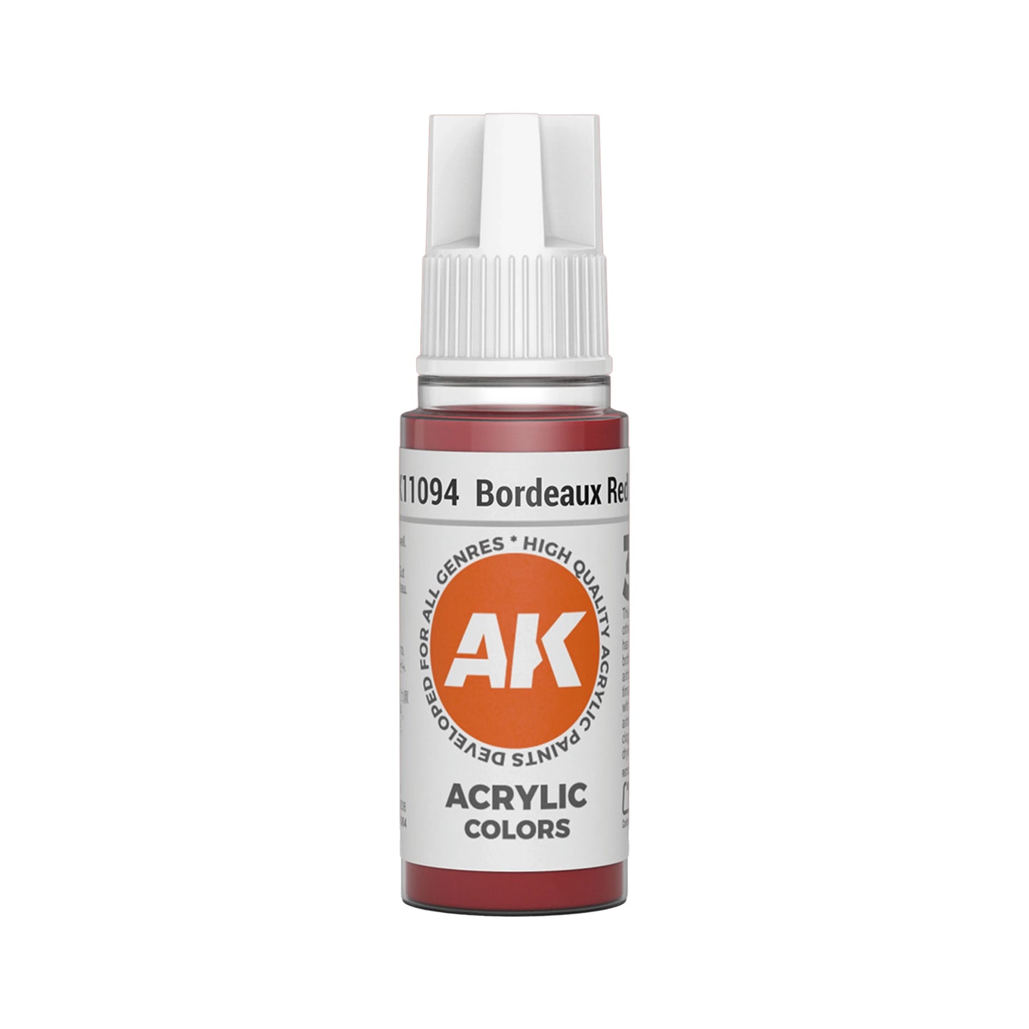 AK Interactive Standard Colors - Bordeaux Red (17ml)