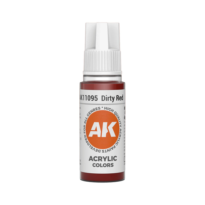 AK Interactive Standard Colors - Dirty Red (17ml)
