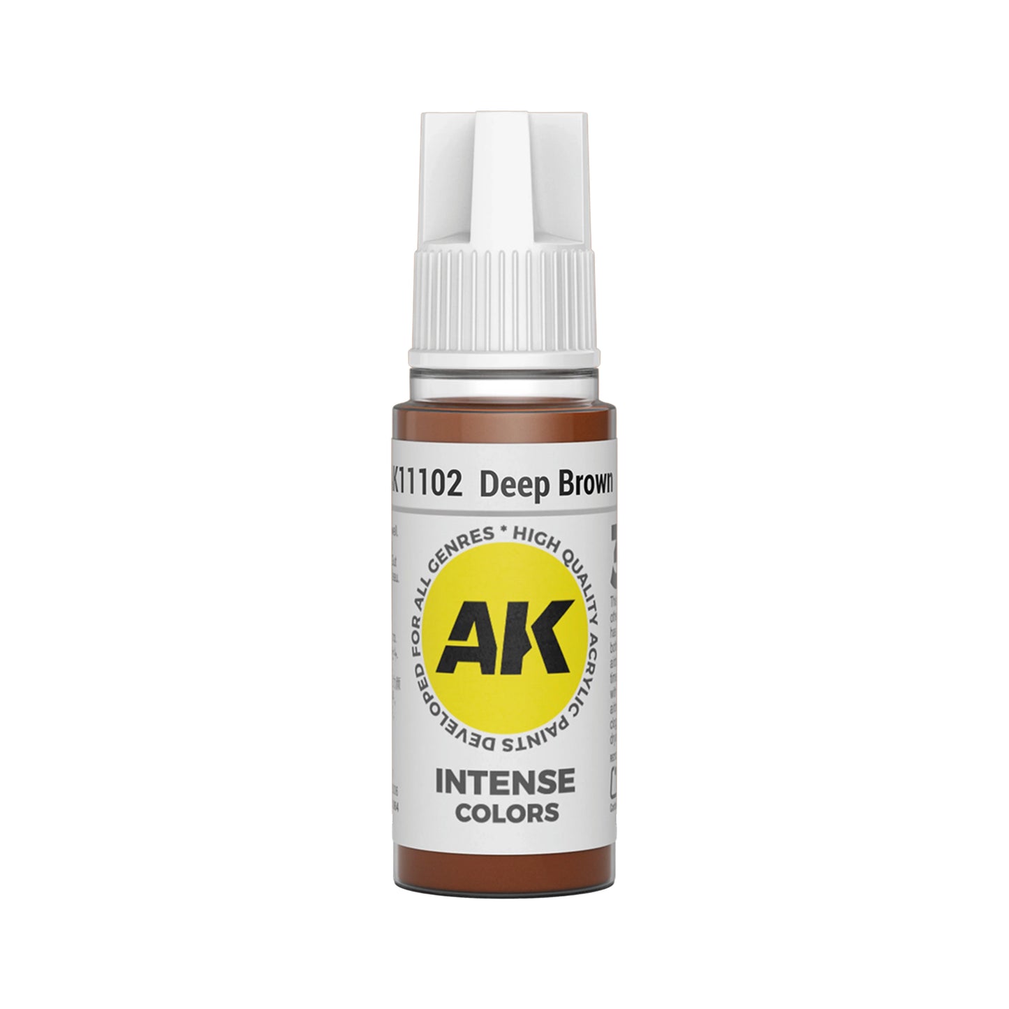 AK Interactive Intense Colors - Deep Brown (17ml)