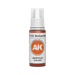 AK Interactive Standard Colors - Medium Rust (17ml)