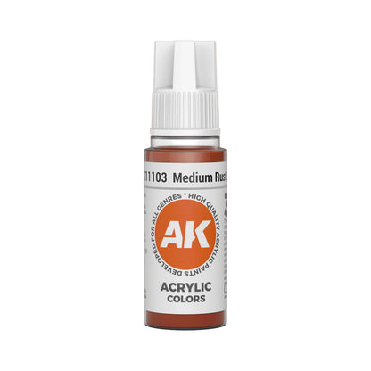 AK Interactive Standard Colors - Medium Rust (17ml)