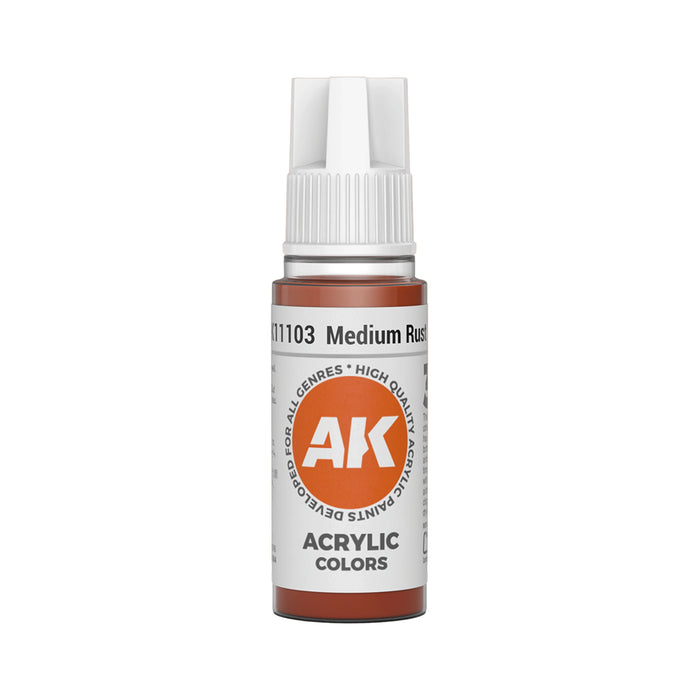 AK Interactive Standard Colors - Medium Rust (17ml)