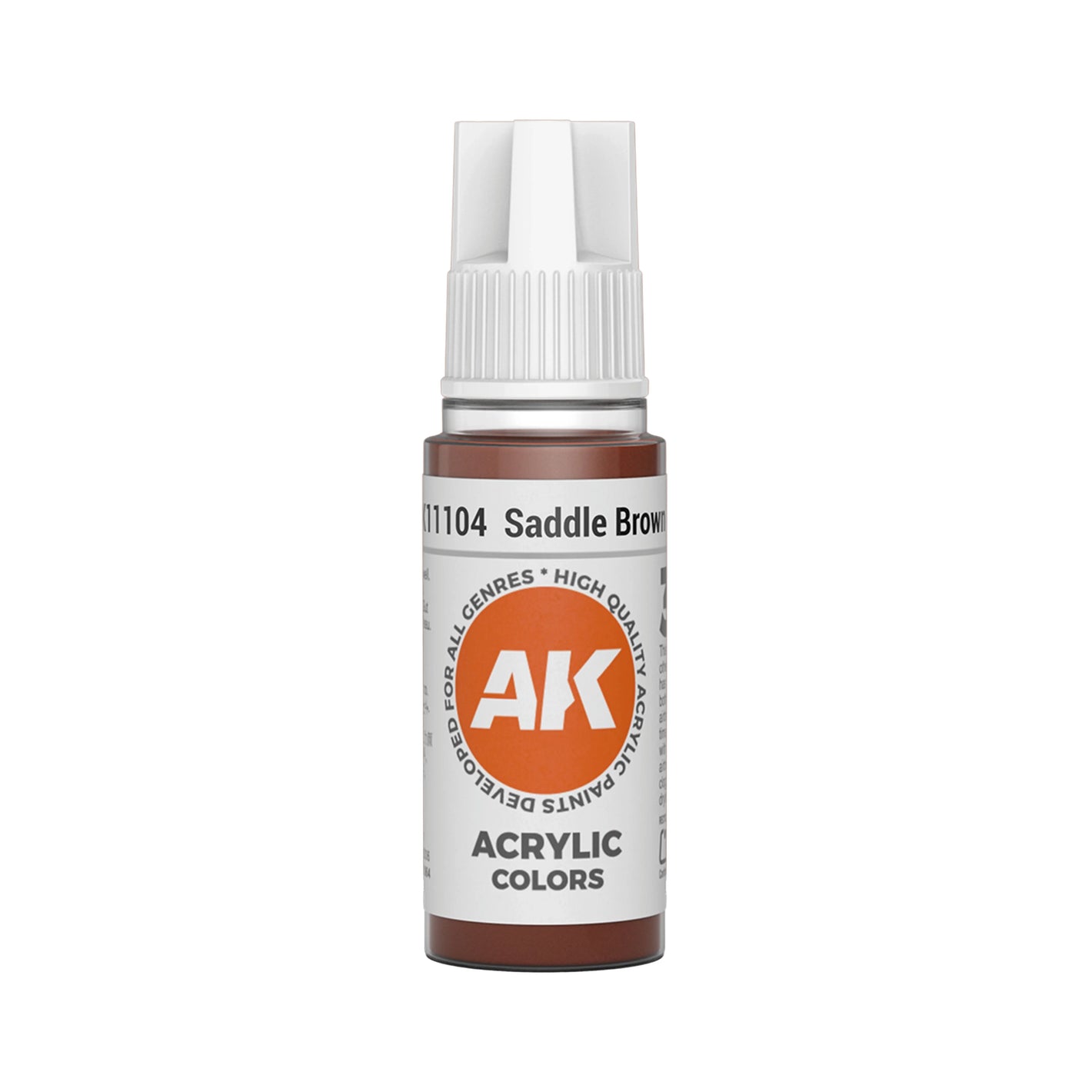 AK Interactive Standard Colors - Saddle Brown (17ml)