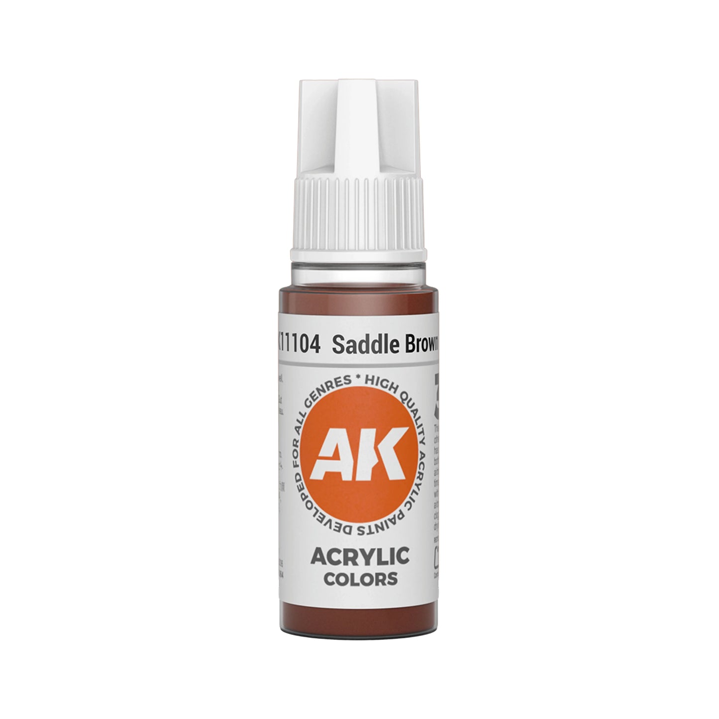 AK Interactive Standard Colors - Saddle Brown (17ml)