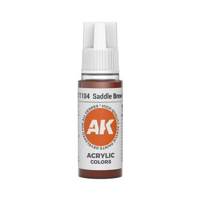 AK Interactive Standard Colors - Saddle Brown (17ml)