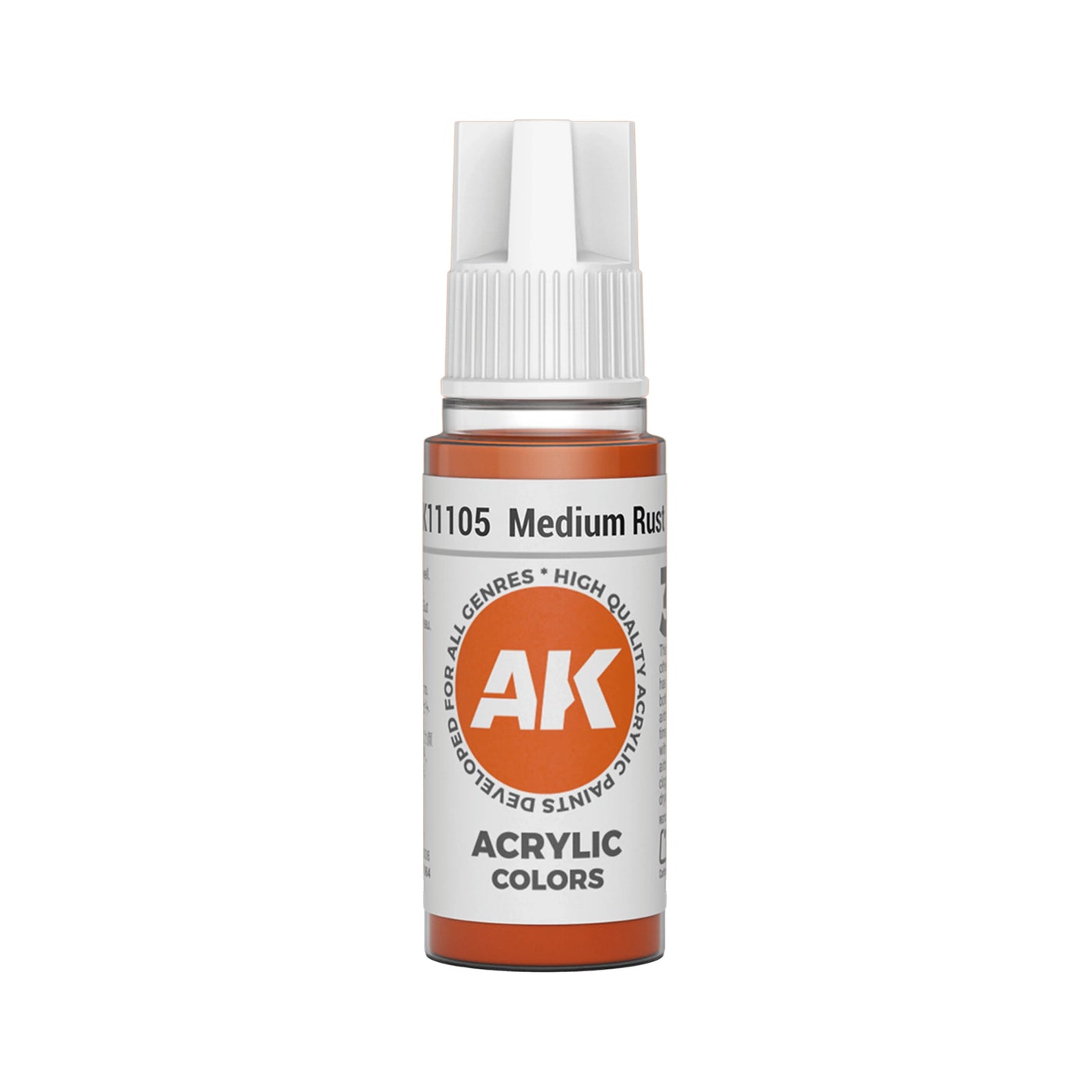 AK Interactive Standard Colors - Light Rust (17ml)