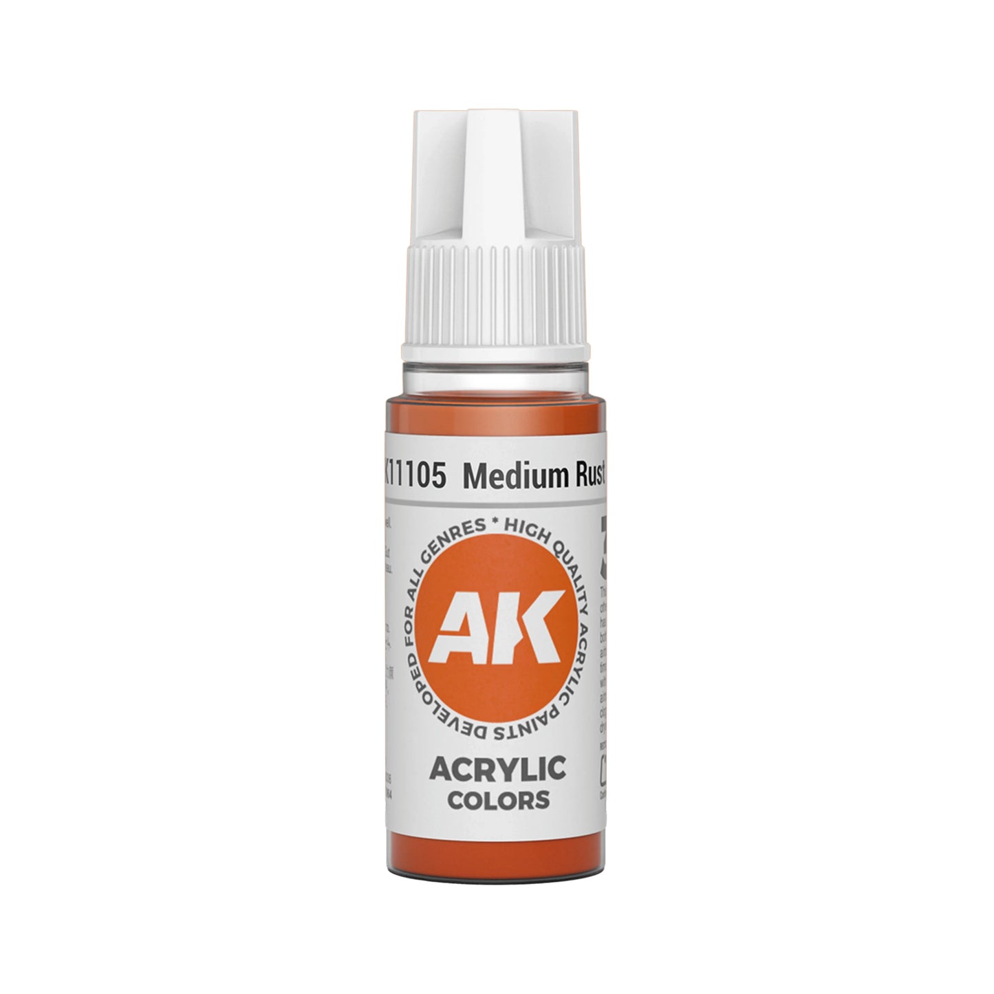 AK Interactive Standard Colors - Light Rust (17ml)