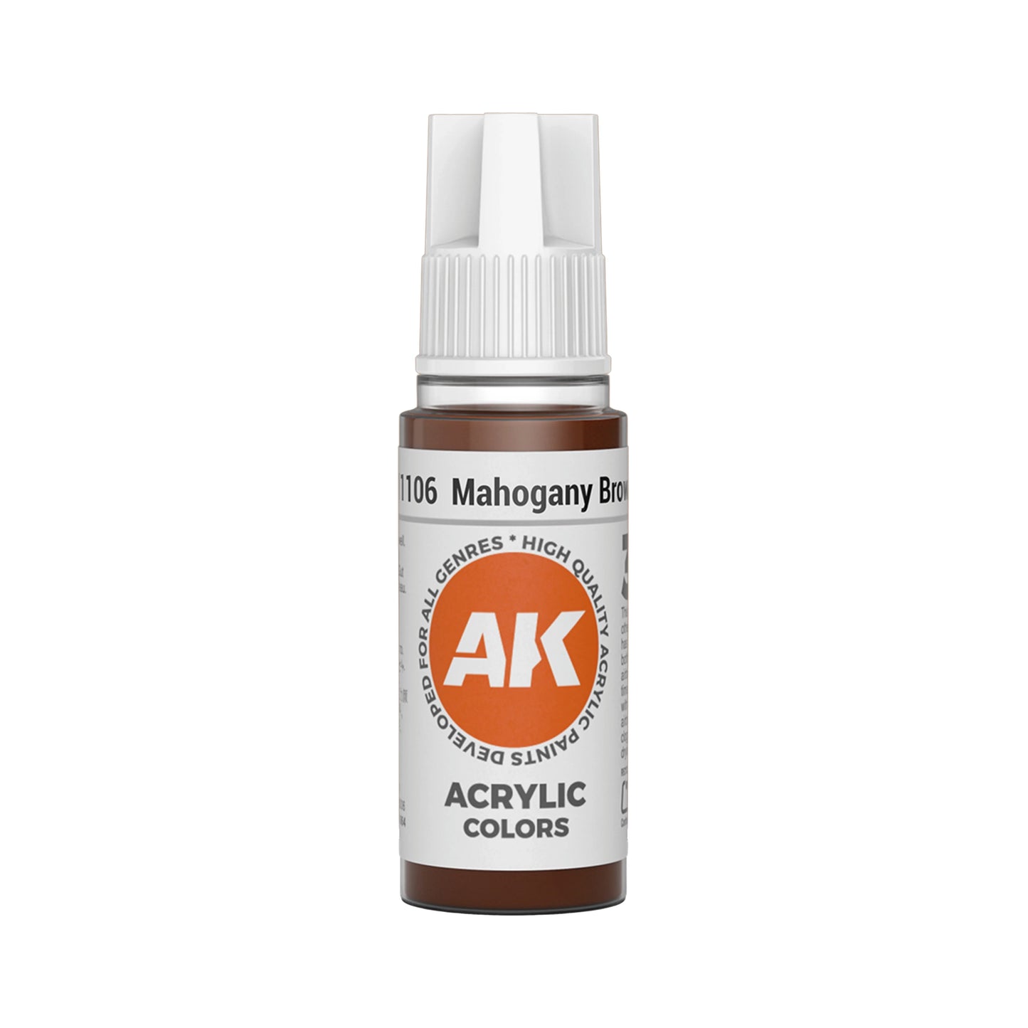AK Interactive Standard Colors - Mahogany Brown (17ml)