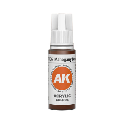AK Interactive Standard Colors - Mahogany Brown (17ml)