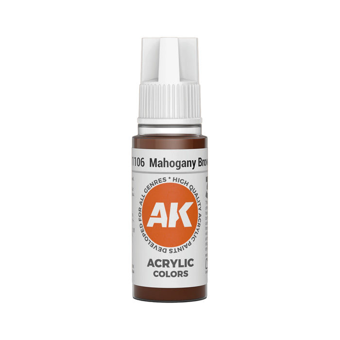 AK Interactive Standard Colors - Mahogany Brown (17ml)