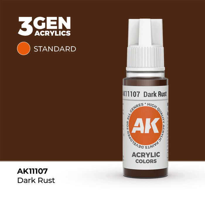AK Interactive Standard Colors - Dark Rust (17ml)