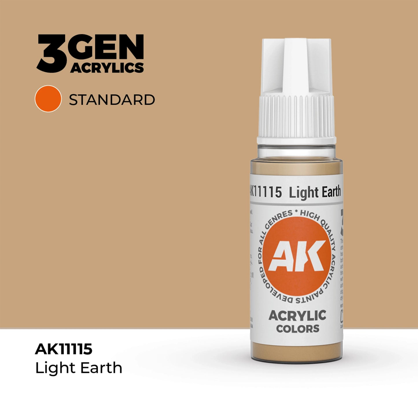 AK Interactive Standard Colors - Light Earth (17ml)