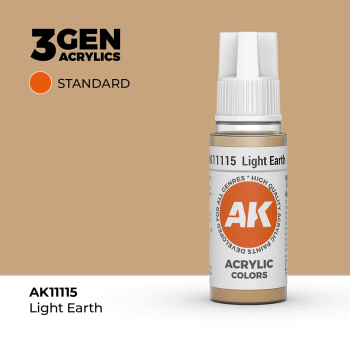 AK Interactive Standard Colors - Light Earth (17ml)