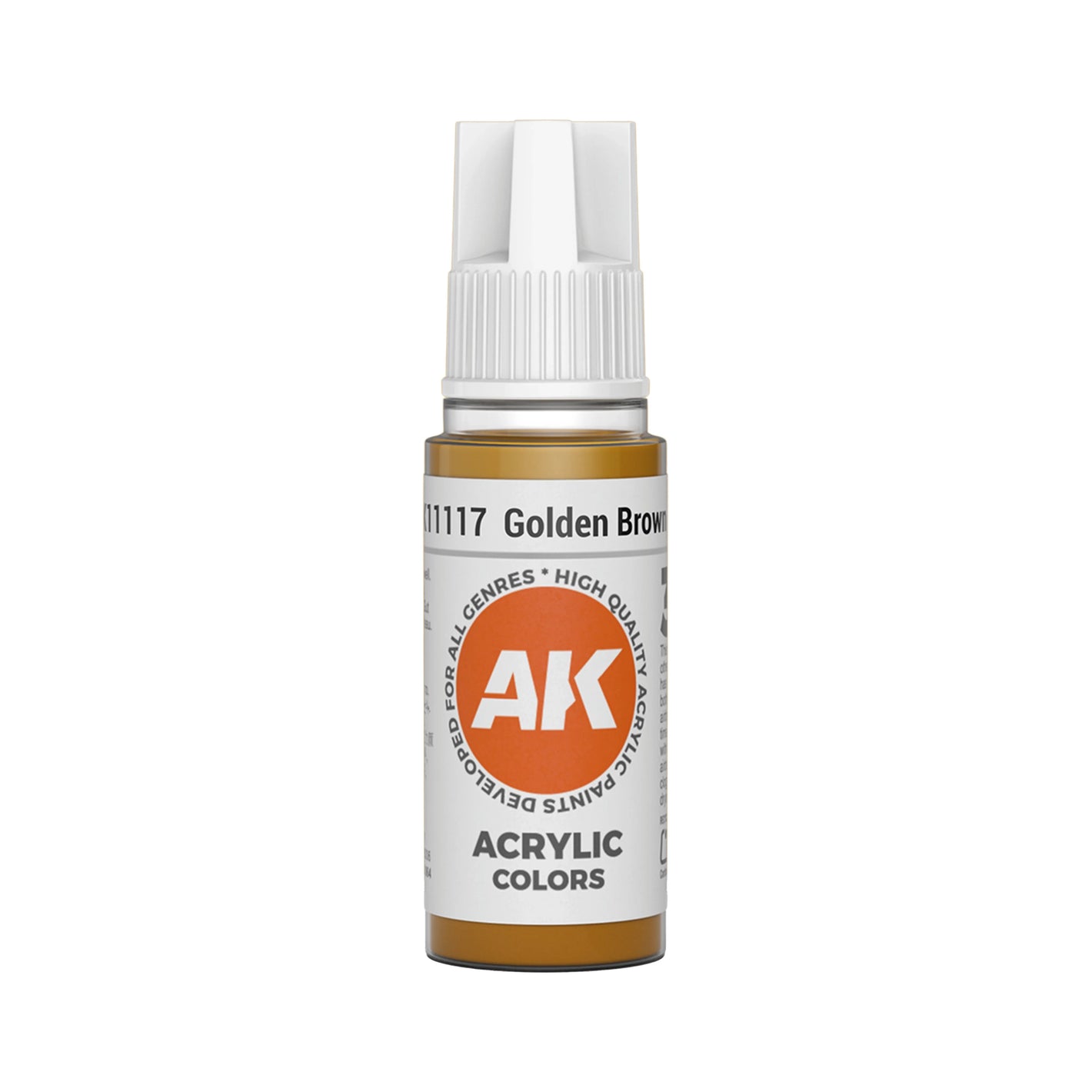 AK Interactive Standard Colors - Golden Brown (17ml)